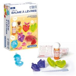 Clementoni - Kit scientifico: crea il tuo balsamo per labbra 8 anni + - Scienza e gioco - laboratorio creativo fai da te per bambini