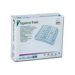 3M Tegaderm™ Foam - 10 x 10 Ej självhäftande förband av polyuretanskum, förpackning med 10 stycken