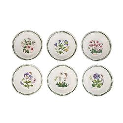 Portmeirion Botanic Garden Soup Bowl, Various Motifs - set of 6, Dia.22cm