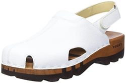 Woody Homme Londres Sabot, Blanc, 47 EU