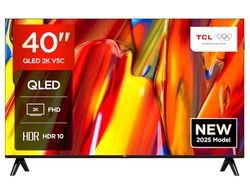 TCL 40V5C TV LED Direct QLED Full HD Smart da 40" con Android TV e HDR - Compatibile con Google Cast e Google Home, design sottile
