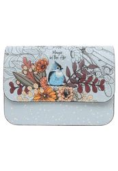 DOGO Femme Cuir Vegan Multicolore Fait Main et Mode Sac à Main - Waves of Koi Motif