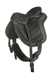 HKM 83629191 Shetty Selle sans Arceau Noir/Noir Taille Shetty