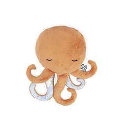 Kaloo - Petit Calme - Peluche Bébé Apaisante - Poulpe Orange 29 cm - Effet Bouillotte Chaud ou Froid - Matière Très Douce - Déhoussable - Dès la naissance, K970701