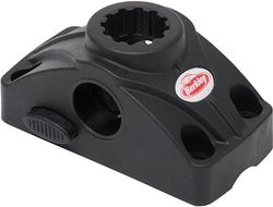 Berkley Mount Base met Lock Basis om al je bootaccessoires bij de hand te houden, te bevestigen aan harde oppervlakken of opblaasbare boten, bellyboten of hypalon boten, sterk en licht glasvezel.