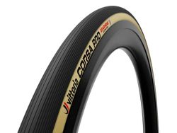Vittoria Neumático Vit Cor Pro 700x28c TLR Negro/Bronceado Piezas de Bicicleta, Unisex, marrón, Talla única