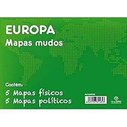 Grupo Erik Editores Pack de 10 cartes du monde 32,4 x 22,5 cm