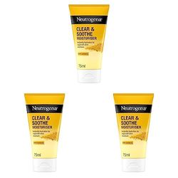 NEUTROGENA® Clear & Soothe Moisturiser 75ml (Pack of 3)