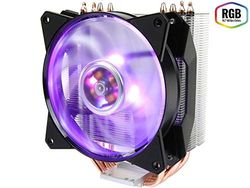 Cooler Master MasterAir MA410P RGB - Ventiladores de CPU '4 Heatpipes, 1 x MasterFan AB 120 RGB Ventilador, LED RGB' MAP-T4PN-220PC-R1