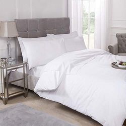 Emma Barclay Percale påslakanset enkelsäng vit, polyester | 50% bomull