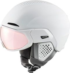 ALPINA Unisexe - Adultes, ORO QV MIPS Casque de Ski, White Matt, 51-55 cm