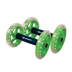 Schildkröt Dubbele rol, set van 2, nieuwe versie met kogellagers, kernwiel, AB Trainer, 960147