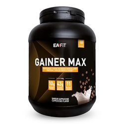 EAFIT-GAINER MAX - Prise de masse Gaine musculaire-Boisson hyperglucidique-Cappuccino-Un apport de glucide,de vitamines pour le sport pour la prise de poids-Shaker proteine pour la musculation