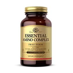 Solgar Amino 75 Essential Acid Vegetable Capsules - Pack of 90 - 8 Aminos Complex - For Metabolic Processes - Easy to Digest - Vegan, (Packaging may vary)