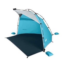 Coleman Lichte, draagbare strandtent, 5 minuten opgebouwd, UPF 50+ zonbescherming, inclusief zandzakken en haringen, ideaal voor strand, park, binnenplaats, picknicks
