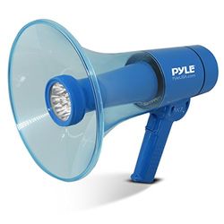 Pyle PMP66WLT 40 Watt Water Resistant Indoor Outdoor PA Loud Hailer Megaphone