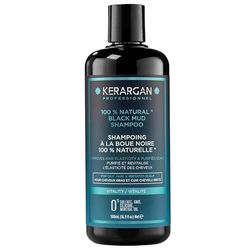 Kerargan - Revitalizing Shampoo with Dead Sea Black Mud for Oily Hair and Irritated Scalp - Purifies and Revitalizes - Sulfate-Free, GMO-Free, Silicone-Free, Mineral Oil-Free - 16.9 Fl oz