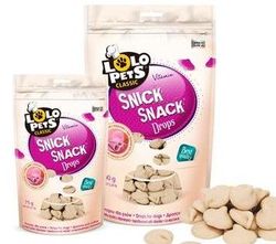 Lolo pets classic – Snack pour Chiens Adultes Drops Jambon avec vitamines