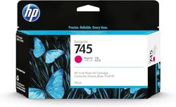 HP 745 F9J95A, Cartuccia Originale HP da 220 Pagine, Compatibile con DesignJet Z2600 e Z5600 44, Magenta