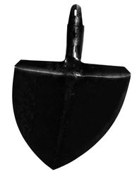 Kerbl Pelle à Sable Bavaroise 30 x 30 cm Taille 5, sans Manche