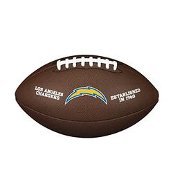 Wilson Palla da Football Americano NFL TEAM LOGO, Misura Ufficiale, Pelle Composita