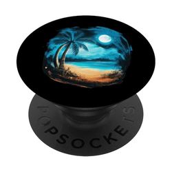 Verano con una playa para paraíso PopSockets PopGrip Adhesivo