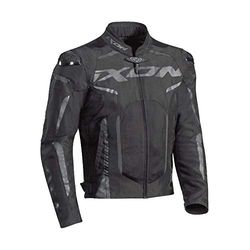 Ixon Casaco de motocicleta Gyre preto, preto, 3XL