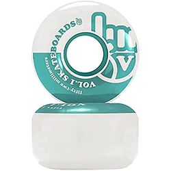 Vol.1 Unisex – Volwassenen No.1 skateboard wielen, wit, 52 mm