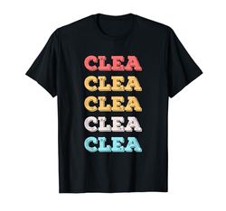 Simpatico regalo personalizzato Clea Nome personalizzato Maglietta