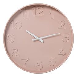 RELOJ PARED ACRILICO 30CM ROSA