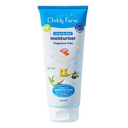 Childs Farm | Kids Moisturiser 200ml, Unfragranced, Soothes and Hydrates, Suitable for Dry, Sensitive and Eczema-Prone Skin