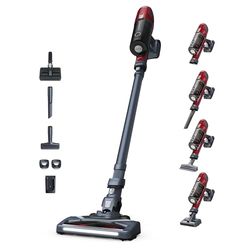 Rowenta X-Pert 6.60 Aspirateur Balai sans fil, Idéal pour les Poils D'animaux, Léger, Puissance 100W, Autonomie 45min, 2 Vitesses RH6878WO, Rouge