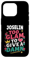 JOSELIN Personalized Women's Gift Custom JOSELIN Case for iPhone 16 Pro