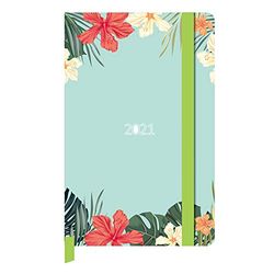 Idena 10901 Motivagenda 2021, 90 x 140 mm, FSC Mix, Jungle, Pack of 1