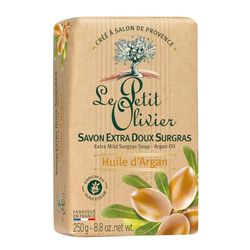 Le Petit Olivier - sapone extra dolce surgrasso - olio di argan - soap argan oil - 250 g