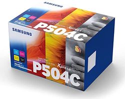 Samsung CLT-P504C - 4-pack - black, yellow, cyan, magenta - original - toner cartridge (SU400A) - for Samsung CLP-415, CLX-4195, MultiXpress SL-C1453, C1454, Xpress SL-C1404, C1810, C1860