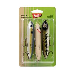 Heddon Unisex Super Spook Jr, 3 Pack, Multi, One size
