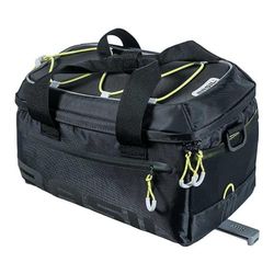 Basil Miles Trunkbag Sac à Bagages pour Vélo, Unisex Adulte, Noir/Lime, 7 litres
