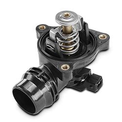 Frankberg Engine Coolant Thermostat Petrol Compatible with 3 Series E46 E90 316 318 320 2001-2011 5 Series E60 520 2006-2010 X3 E83 xDrive20i 2008-2011 Replace 11537510959