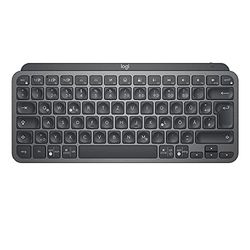 Logitech MX Keys Mini Tastiera illuminata wireless minimalista - Grafite, Layout Qwertz Tedesco