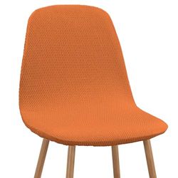 Martina Home Funda Silla Elástica Nórdica Túnez Pack 2 Naranja