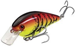 Strike King KVD 1.5 Hard Knock Crankbait à Bec carré (Tomate Verte)