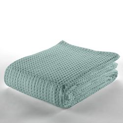 Colcha Tejida Banús Kleur Aqua. Cama de 135/140 cm