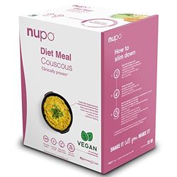NUPO Diet Meal Cuscús - Comida Dietética Premium para el Control de Peso I Sustituto Completo de la Comida para el Control de Peso I 10 Raciones I Vegana, Sin OMG