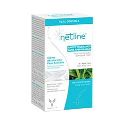 Netline Crème Décolorante Peau Sensible Visage et Corps 30 ml (Lot de 2)