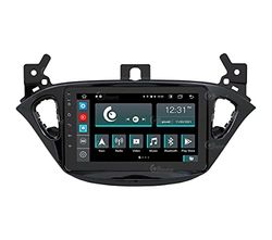 Autoradio Custom Fit per Opel Corsa E Android GPS Bluetooth WiFi Dab USB Full HD Touchscreen Display 8" processore 8core e comandi vocali