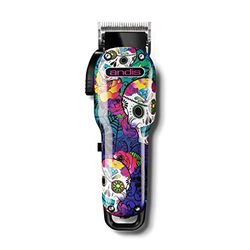 Andis HSM Cordless USPro Li Sugar Skull Design Blade Clipper, 0.47 kg