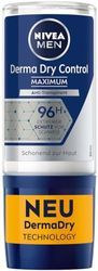 NIVEA MEN Deodorant Roll-On Derma Dry Control Maximum 50 ml