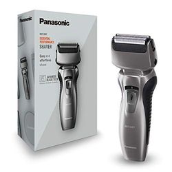 Panasonic ES-RW33-H503 wet/dry razor, inclusive charging station, 2-fold shaving head, Wet & Dry silver