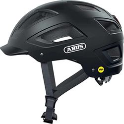 ABUS Velvet Black M Casco, Adulti Unisex, Nero (Rosso)